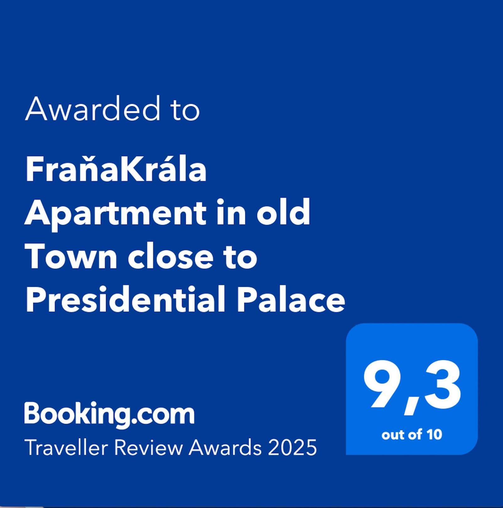 Franakrala Apartment In Old Town Close To Presidential Palace Bratislava Exteriör bild